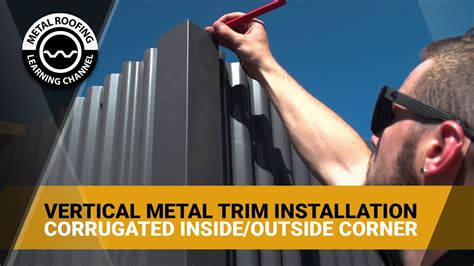 exterior house corrouded metal corner|metal corner siding replacement.